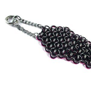 Coffin Chain Link Black Pink Dead Jewelry Collectible Vampire Steampunk Vibes